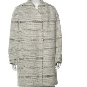 REBECCA TAYLOR Printed Peacoat
